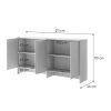 BED CONCEPT BC 11, nadstavba do BC 06, biela 3
