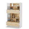 BED CONCEPT BC 27, regal H158, biela dub artisan 2
