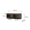 BED CONCEPT BC 29, zavesna skrinka, dub dunin 3