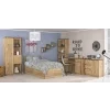 BROOKLIN 1S, otvoreny policovy regal, dub Kraft zlaty 3