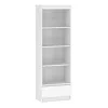 BROOKLIN 1S, otvoreny policovy regal, biela 1
