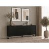 OLBIA 47, siroka komoda 4D2S, cierny Onyx 1