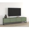 LOFT 40, komoda RTV 4K, tlmena zelena 4