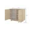 TATAMI 45, komoda 2D, dub Baltic Dune 5