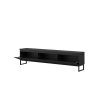 MODO II 40, TV stolik 3K , cierny Onyx 2