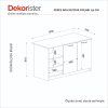 24925 peres island kitchen cabinet anthracite sepet 150cm 68ee4515c9cb8