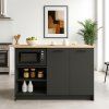 24925 9 peres island kitchen cabinet anthracite sepet 150cm 68ee4516414de