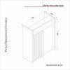 24931 6 karibu welcome desk with ledlight sandstone sepet 68e7843475fe0