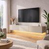 24949 damla tv stand sandstone with led light 6a69e20b50156