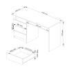 p sac st l clp 135 cm dub sonoma f5a65956
