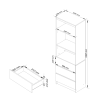 kni nica star 60 cm dub sonoma biela 18c50b39
